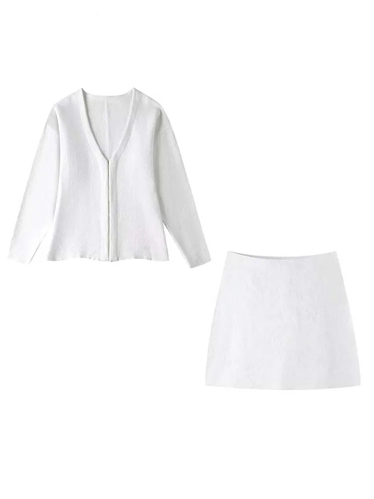 Blaire skirt-top set